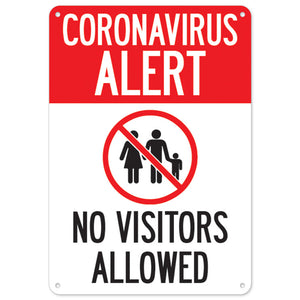 Coronavirus Alert No Visitors Allowed