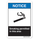 Smoking Permitted In This Area