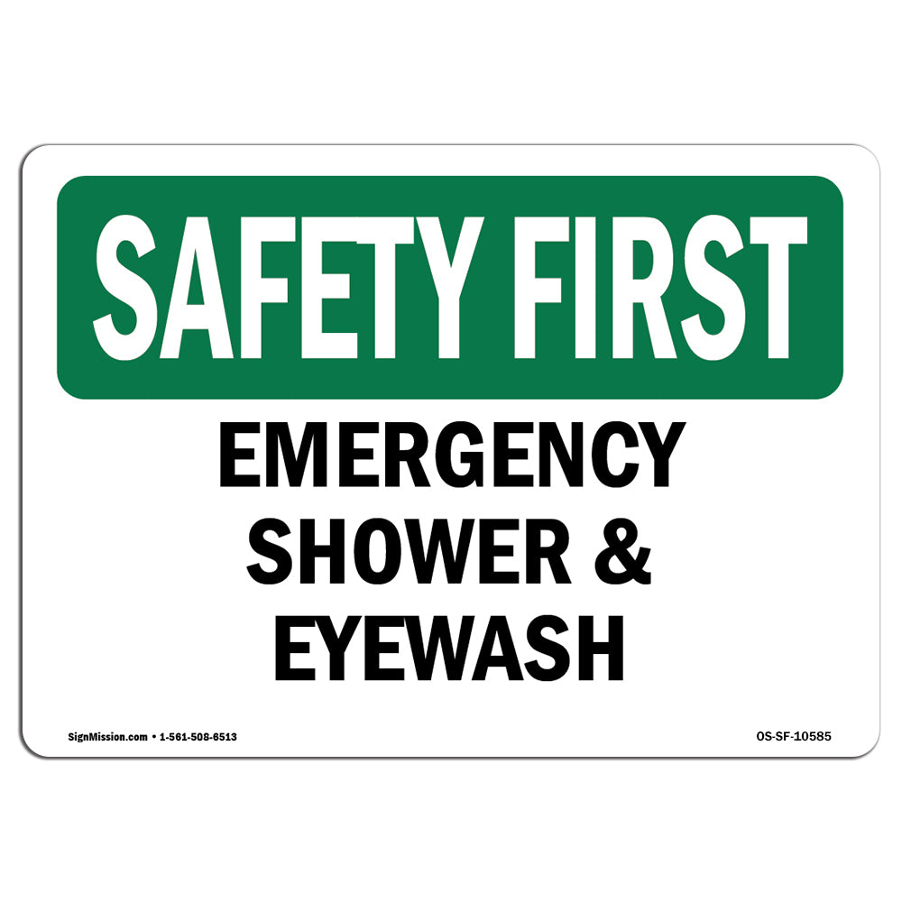 Emergency Shower And Eyewash