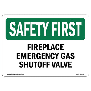 Fireplace Emergency Gas Shutoff Valve