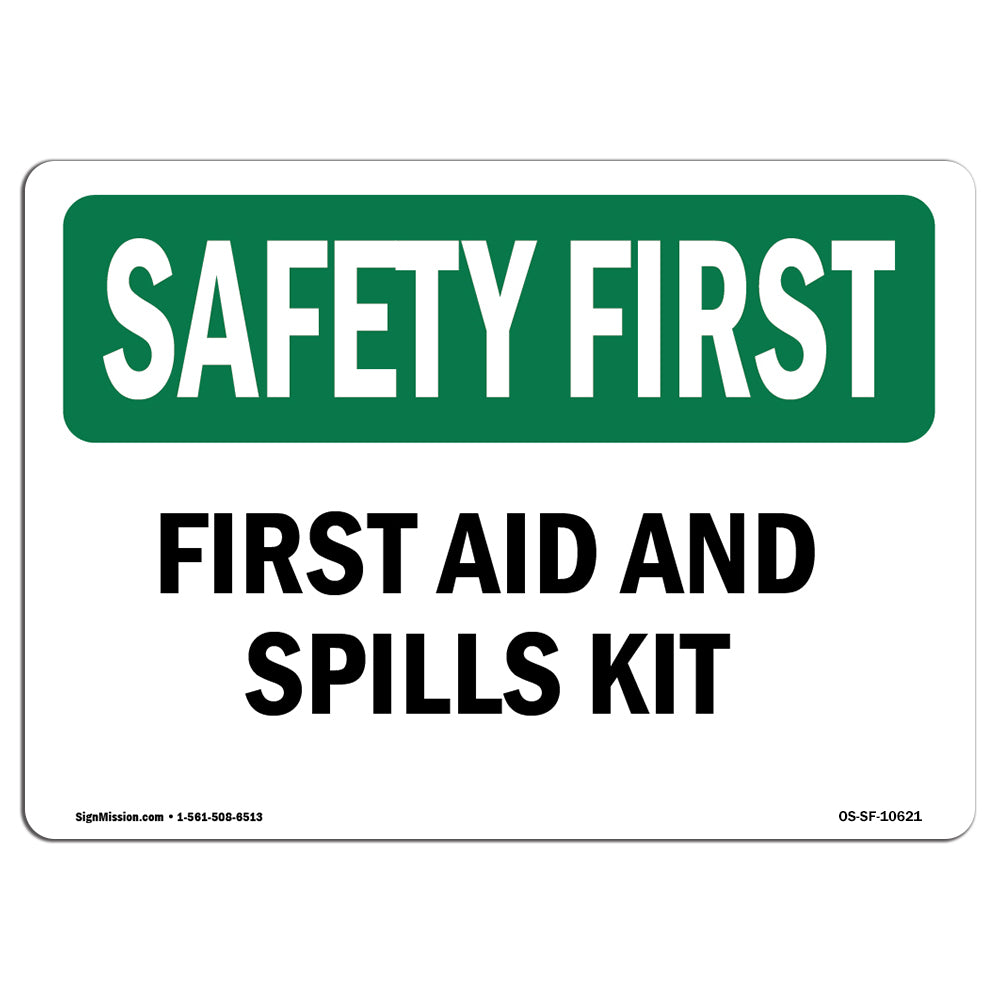 First Aid And Spills Kit