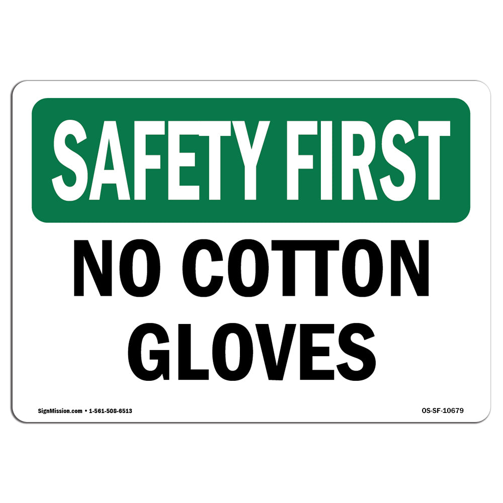 No Cotton Gloves