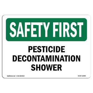 Pesticide Decontamination Shower