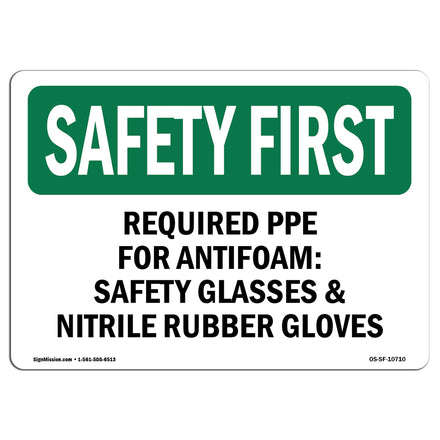 Required PPE For Antifoam Safety