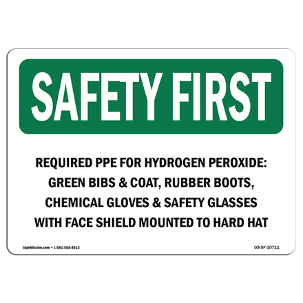 Required PPE For Hydrogen Peroxide