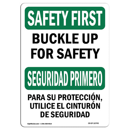 Buckle Up For Safety Bilingual