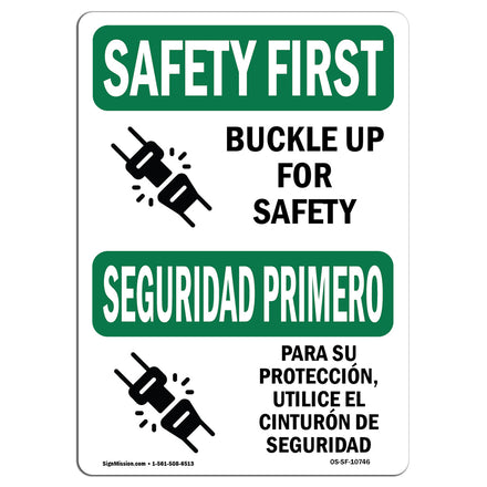 Buckle Up For Safety Bilingual