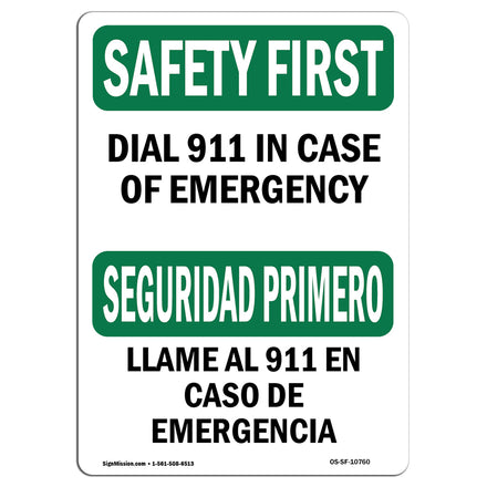 Dial 911 In Case Of Emergency