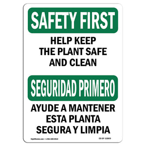 Help Keep The Plant Safe And Clean