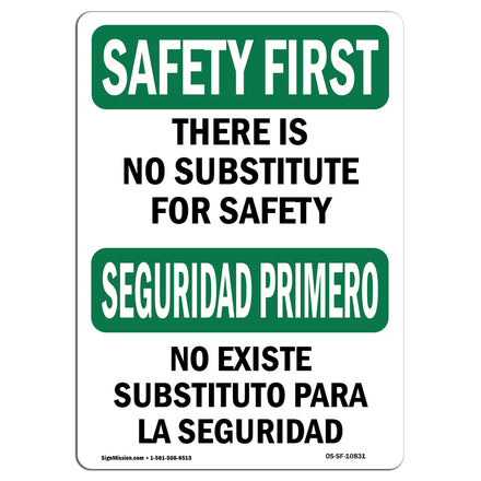 There Is No Substitute For Safety