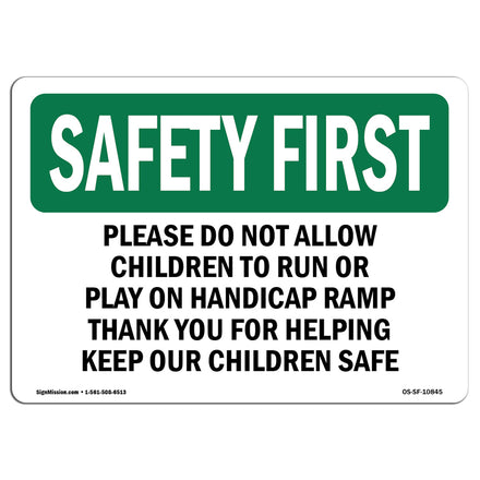 Please Do Not Allow Children