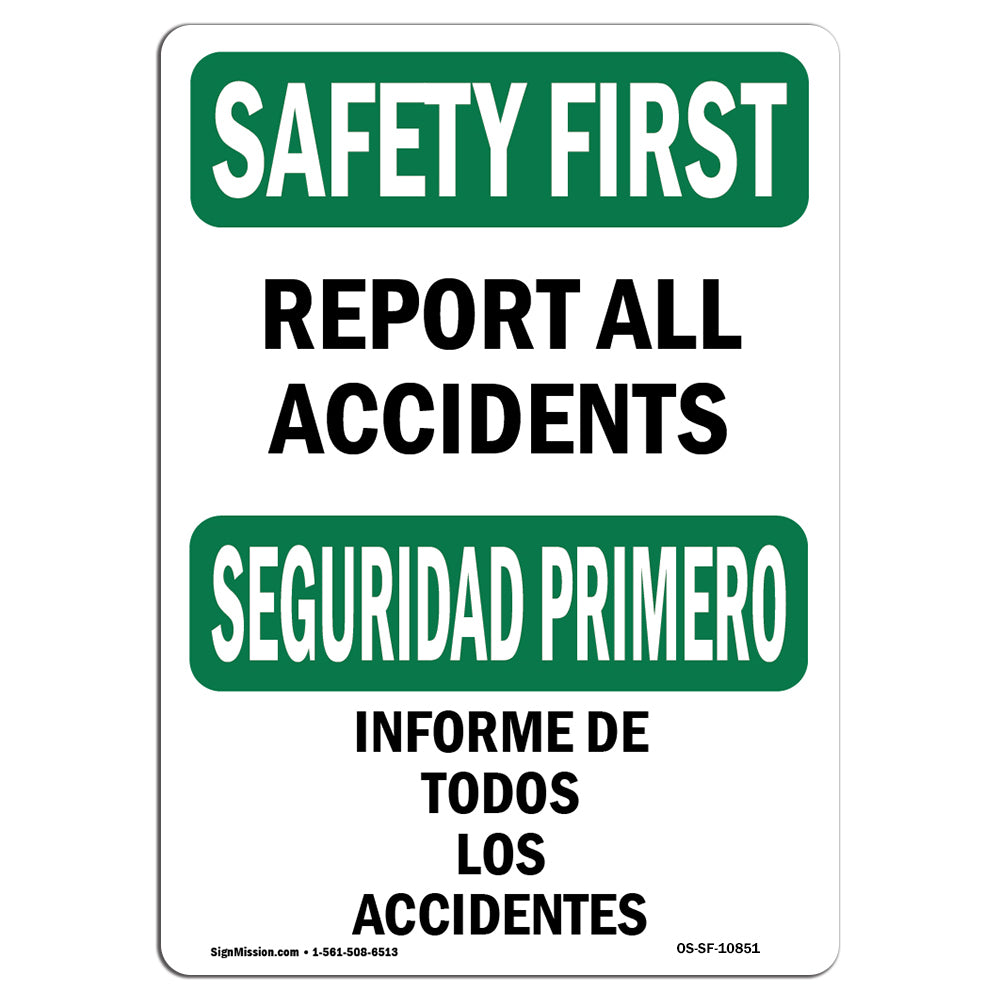 Report All Accidents Spanish