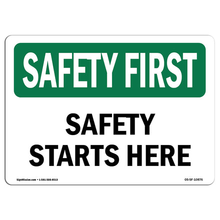 Safety Starts Here