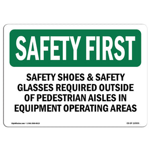 Safety Shoes & Safety Glasses