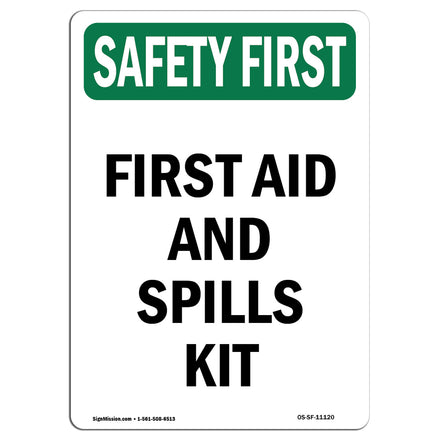 First Aid And Spills Kit