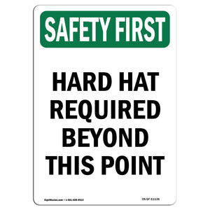 Hard Hat Required Beyond This Point