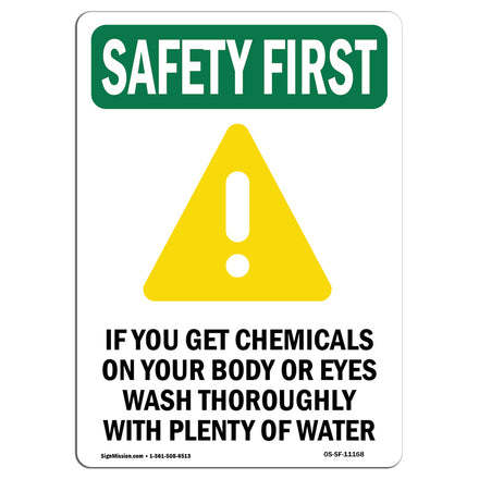 If You Get Chemicals On Your Body Eyes