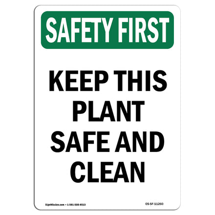 Keep This Plant Safe And Clean