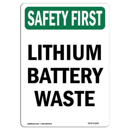 Lithium Battery Waste