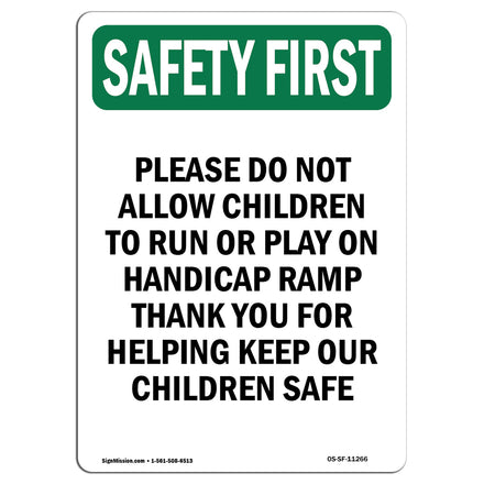 Please Do Not Allow Children