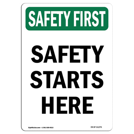 Safety Starts Here