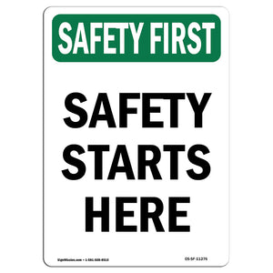 Safety Starts Here