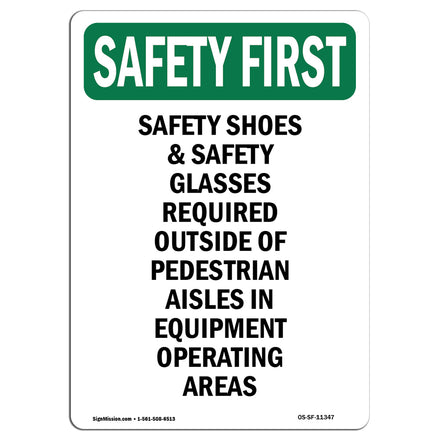 Safety Shoes & Safety Glasses