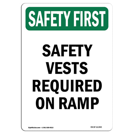 Safety Vests Required On Ramp