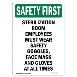 Sterilization Room Employees Must