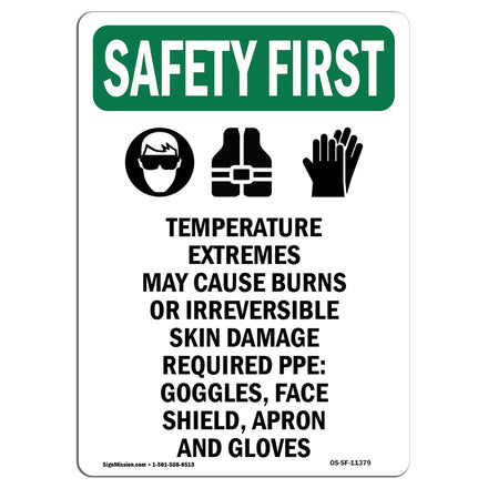 Temperature Extremes May Cause With Symbol