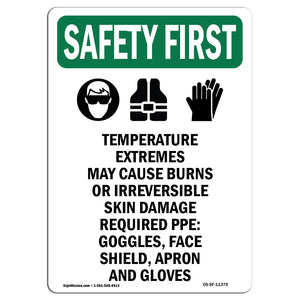 Temperature Extremes May Cause With Symbol