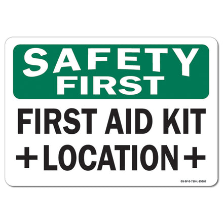 First Aid Kit Location