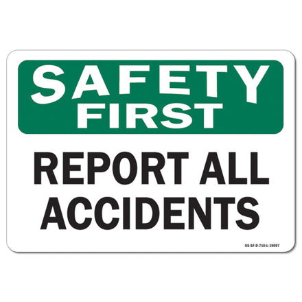 Report All Accidents