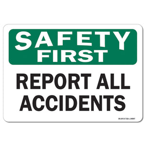 Report All Accidents