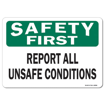 Report All Unsafe Conditions