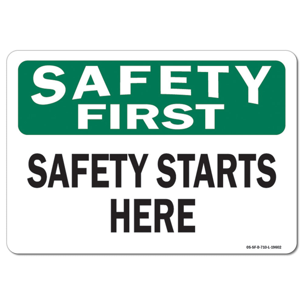 Safety Starts Here