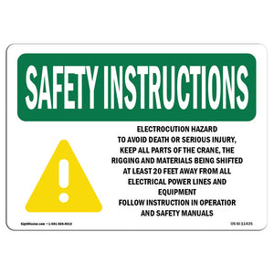 Electrocution Hazard To Avoid With Symbol