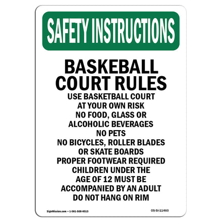 Basketball Court Rules Use Basketball Court