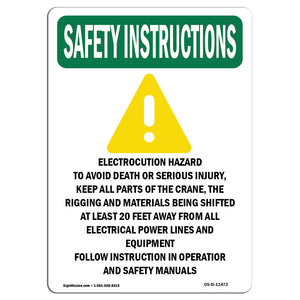 Electrocution Hazard To Avoid With Symbol