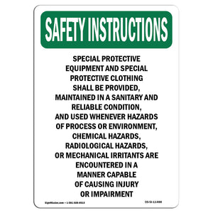 Special Protective Equipment And Special