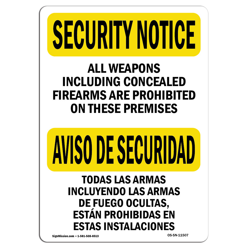 Concealed Firearms Spanish