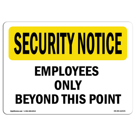 Employees Only Beyond This Point