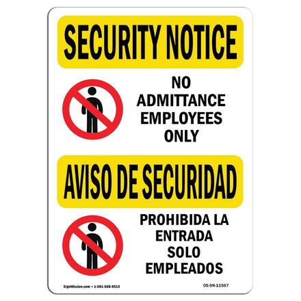 No Admittance Bilingual