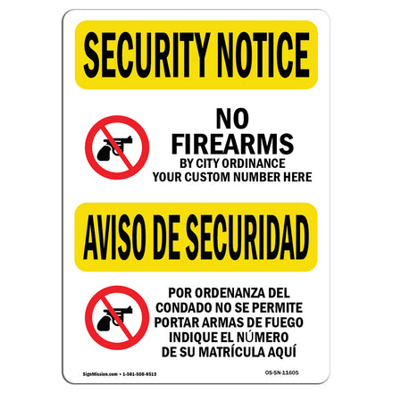No Firearms By County Custom
