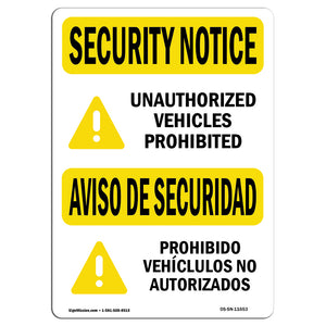 Unauthorized Vehicles Prohibited