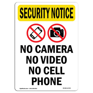 No Camera No Video No Cell Phone