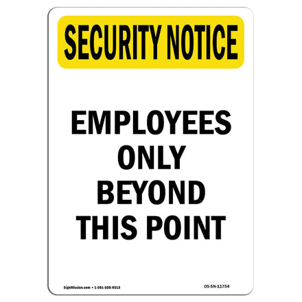 Employees Only Beyond This Point