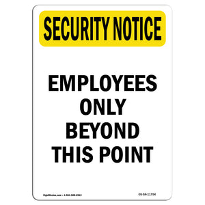 Employees Only Beyond This Point
