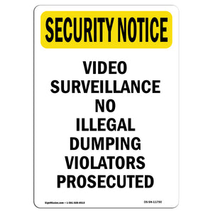 Video Surveillance No Illegal