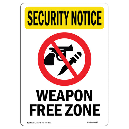 Weapon Free Zone